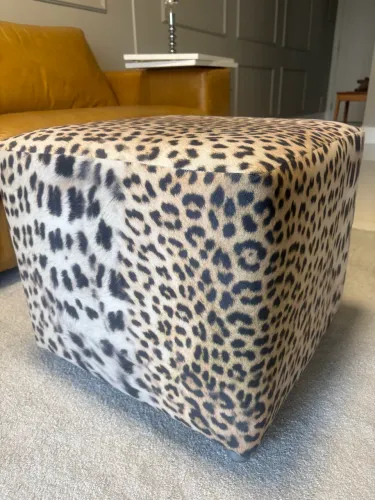 Puf animal print