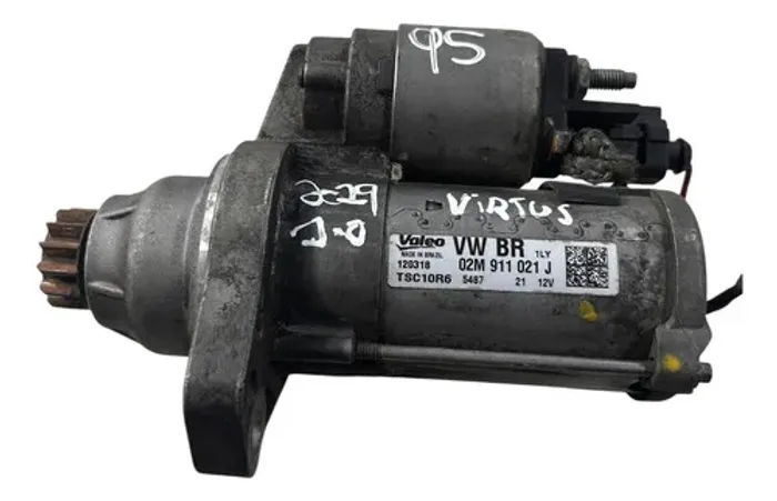 Motor De Arranque Partida Virtus 1.0 Tsi 2018 (automático)