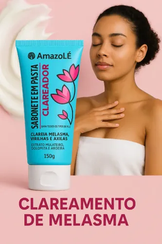 Sabonete Clareador de Manchas