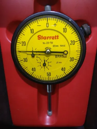 Relógio comparador Starrett 25-781J
