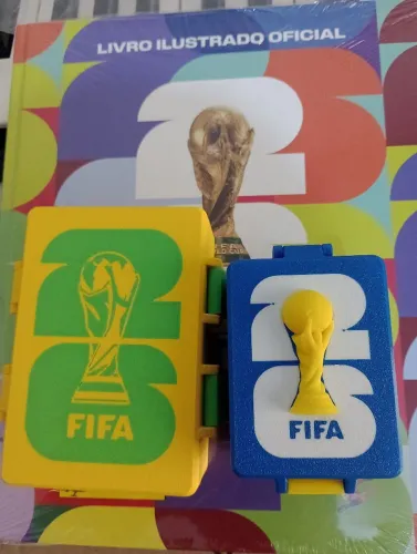 2 Porta Figurinhas Copa 2026