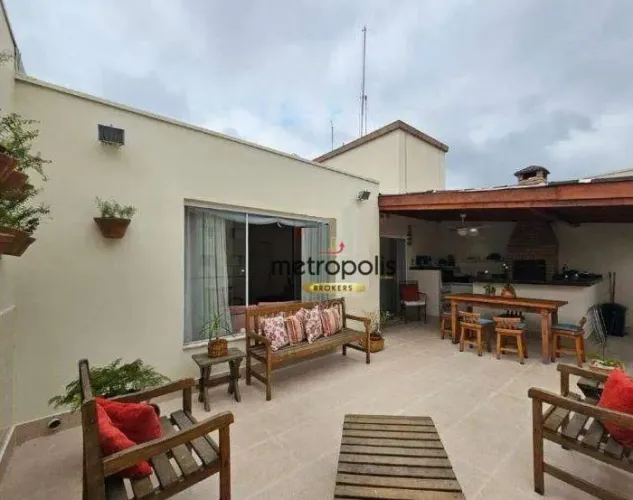 Cobertura à venda, 160 m² por R$ 1.050.000,00 - Santa Maria - São Caetano do Sul/SP