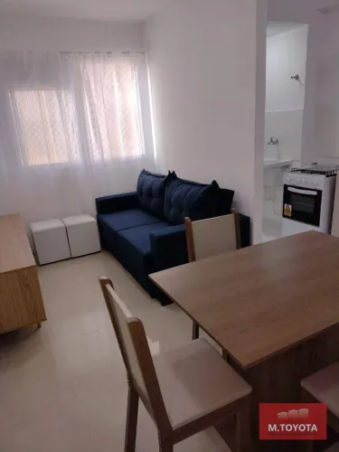 Apartamento com 1 dormitório para alugar, 32 m² por R$ 2.150,00/mês - Vila Augusta - Guaru