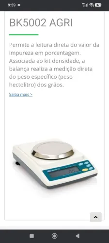Balança semi analítica