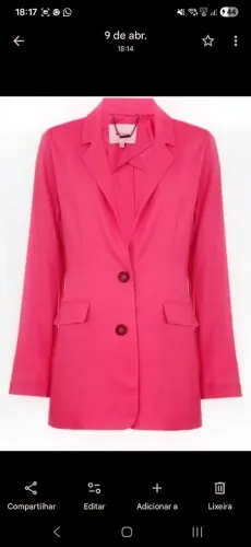 DUDALINA BLAZER NOVO TAMANHO 44