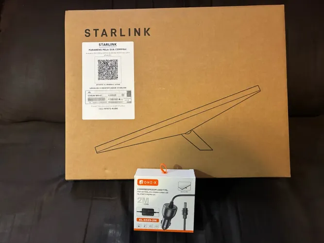 Starlink Mini Adaptador Veicular Estabilizado