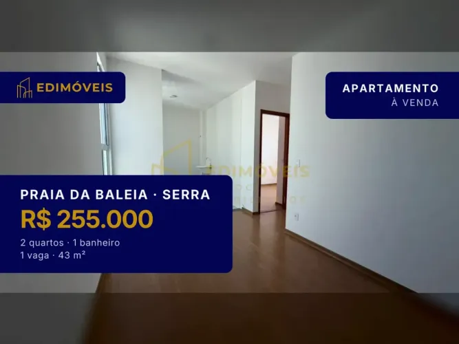 Oportunidade na Praia da Baleia: Apartamento 2 quartos em condomínio