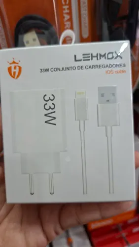 CONJUNTO DE CARREGADORES IOS 33W