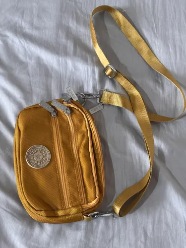 Bolsa Transversal Abanu Yellow Kipling