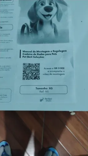 Cadeira rodas pet XG