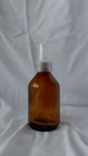 Frascos de Vidro Conta-Gotas Âmbar 120ml com Válvula Spray