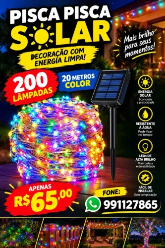 Pisca pisca solar