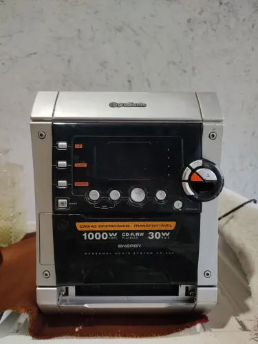 Rádio Gradiente AS-200 funcionando