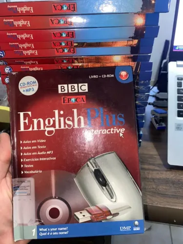 Curso de inglês completo BBC English Plus 30 livros + cds