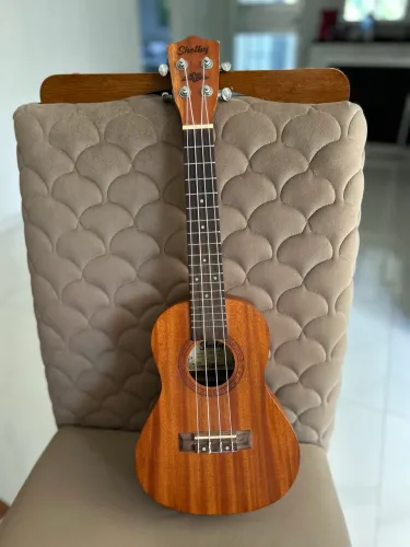 Ukulele shelby + capa em estado excelente!