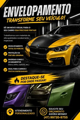 Envelopamento Adesivo 