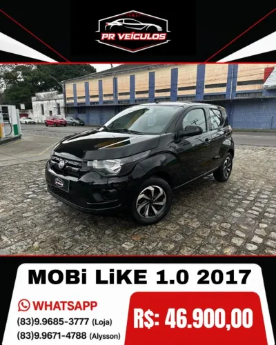 Fiat Mobi Like 1.0 Fire Flex 5P. 2017