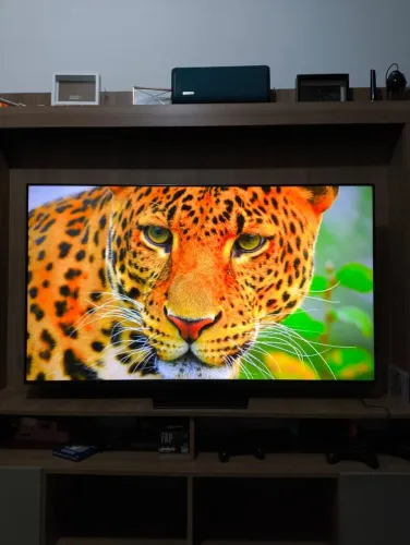 BOTA FORA! Smart TV Samsung Neo QLED 55" 4K 120Hz (11 MESES + NF) + RACK + CONTROLE XBOX S