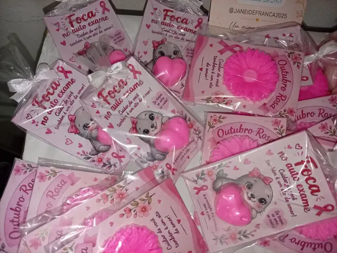 Lembrancinhas P/ Outubro Rosa