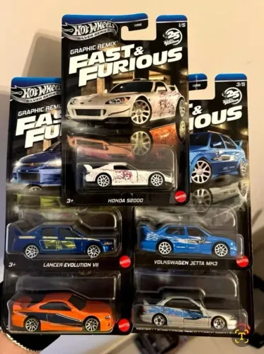 Hot Wheels Velozes e Furiosos Silver Series
