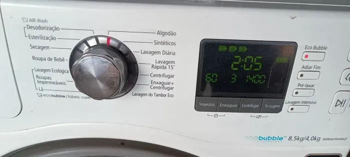 Lava e seca Samsung ecobooble
