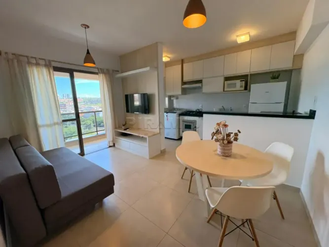 Apartamento padrão mobiliado com 57,24m², bairro Jardim Califórnia, Zona Sul de Ribeirão P
