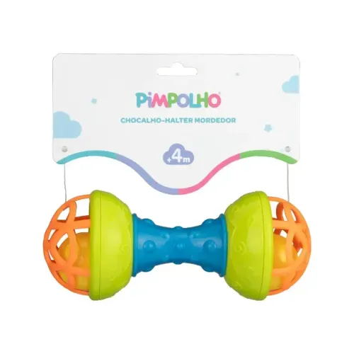 Chocalho Halter Unissex Pimpolho Azul