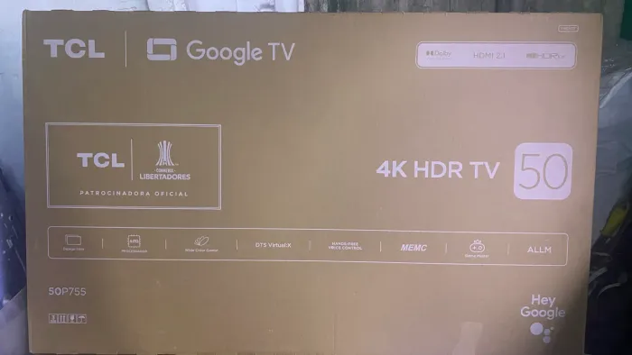TV SMART TCL 50? 4K BORDA INFINITA SEMI NOVA