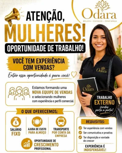 Vaga de emprego (mulheres)