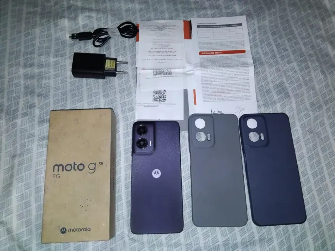 Moto g35 5g Muito novo. Com garantia