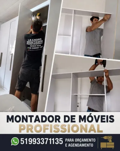 Montador de móveis profissional