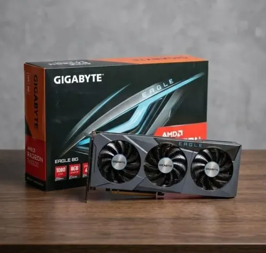 Placa de Vídeo Gigabyte AMD Radeon RX 6600 EAGLE 8GB GDDR6