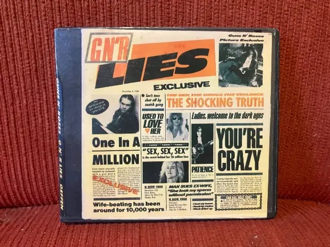 CD Guns N' Roses Lies Original Com Encarte LEIA