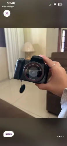 Câmera fotográfica digital nunca usada 