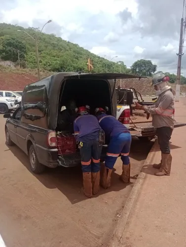 Baú fibra Saveiro g1 até g4