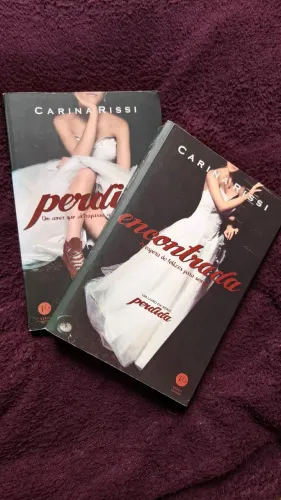 Livros "Perdida" e "Encontrada"