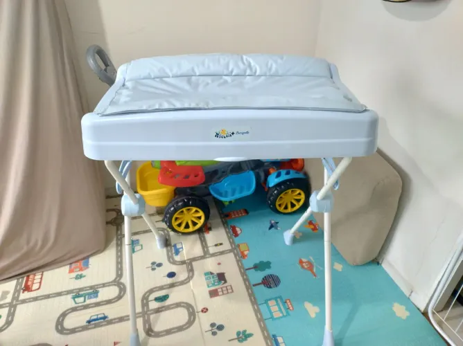 Banheira com Suporte e Trocador