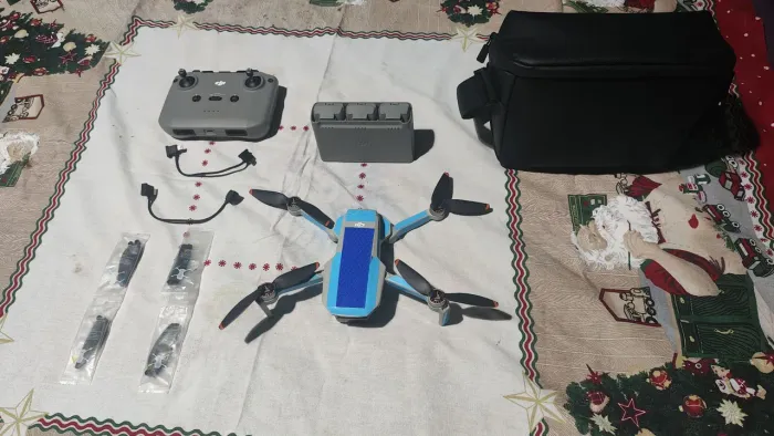 Dji Mini 2 Fly More (Pouco usado) - 100% da vida útil das baterias 