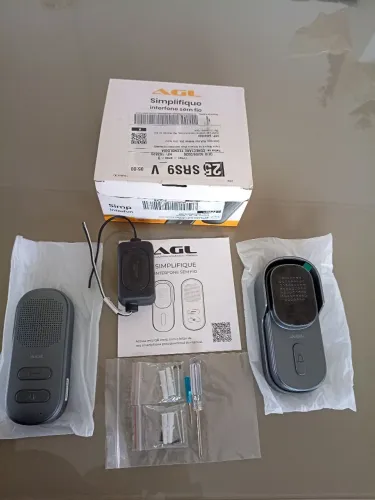 Interfone AGL Porteiro Eletrônico sem fio