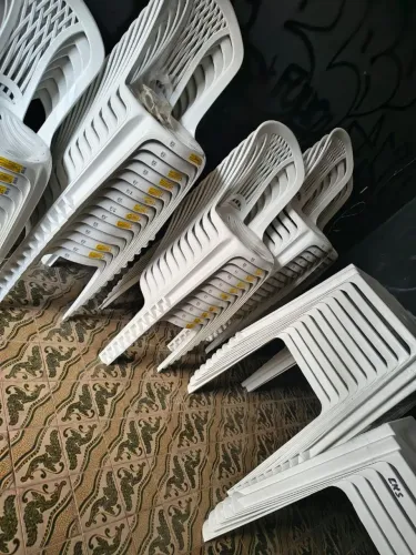 Jogos de mesa e cadeira de plástico para negócios