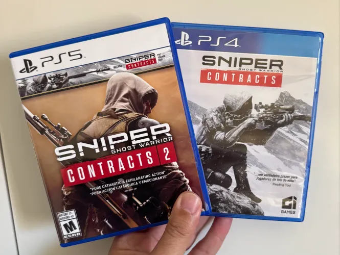 Sniper Contracts 1 e 2 PS4 /PS5 envio por olx