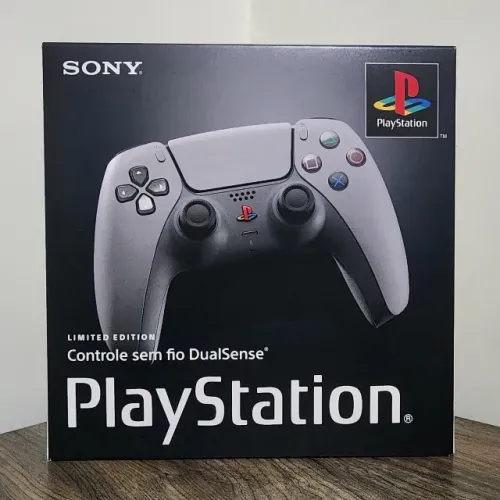 Controle DualSense PS5 Aniversário 30 Anos Edição Limitada de Colecionador - Novo, Lacrado