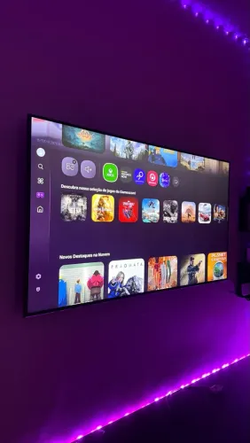 Tv Samsung 55 polegadas 4k nova
