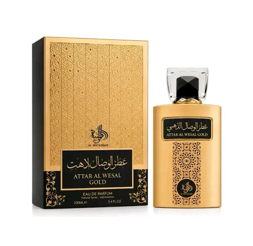 Perfume Árabe Al Wataniah Attar Al Wesal Gold 100ml Original