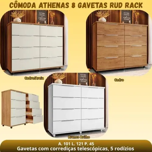 Cômoda ATHENAS 8gv