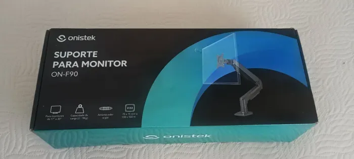 Suporte Articulado para Monitor Onistek ON-F90 com Pistão a Gás - Usado