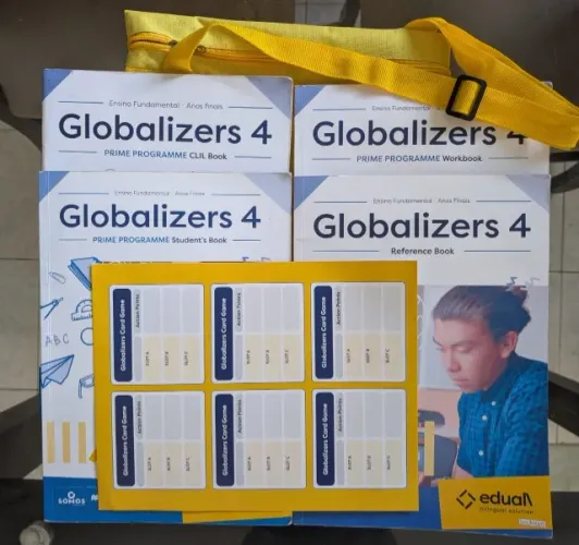 Coleção de Inglês GLOBALIZERS 4 Completo