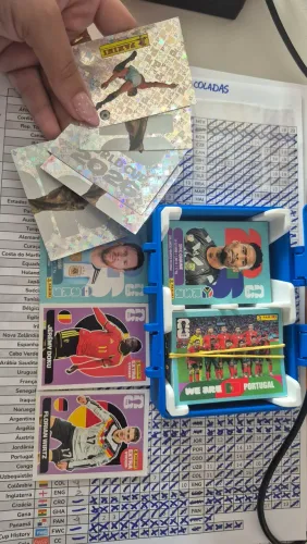 Kit figurinhas copa do mundo - R$1 cada a sua ESCOLHA