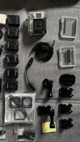 GoPro com acessórios