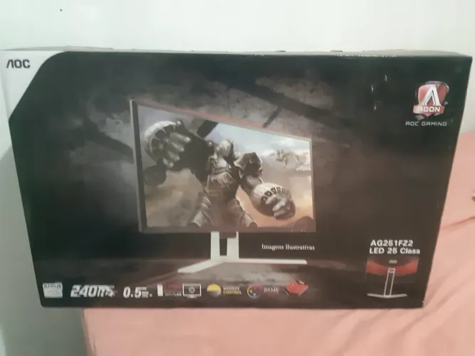 Monitor gamer agon 240hz 0.5ms